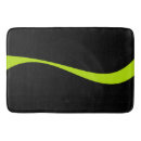 Search for lime green bath mats Black