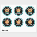 Search for funny cookie stickers One smart cookie