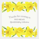 Search for birthday message stickers Thank you message