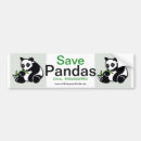 Search for panda bumper stickers China