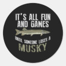 Search for musky stickers Water