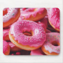 Search for pink icing mouse mats Doughnuts