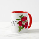 Search for red floral bouquet mugs Elegant
