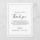 Search for table setting thank you cards Modern