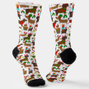 Search for dachshund socks Red