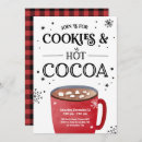 Search for cookies cocoa hot chocolate invitations Cookie exchange