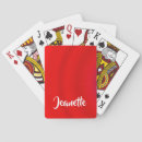 Search for jumbo playing cards For her