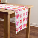 Search for valentines day table runners Watercolor