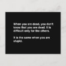 Search for stupid quotes postcards Funny