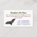 Search for vampire business cards Creepy