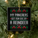 Search for diabetic christmas tree decorations Pancreas