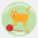 Search for adopt a shelter pet stickers Cat