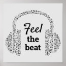 Search for headphones posters Disc jockey