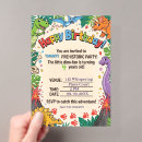 Search for prehistoric birthday invitations Triceratops