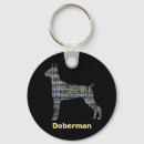 Search for doberman key rings Black