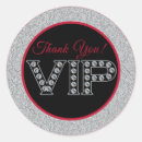 Search for red and silver stickers Glitter