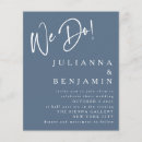 Search for slate blue wedding invitations Simple