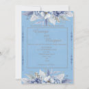 Search for silver floral border invitations Classic