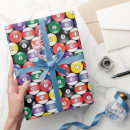 Search for billiards wrapping paper Pattern