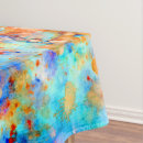 Search for paint splatter tablecloths Pink