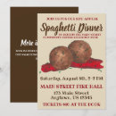 Search for meatball invitations Spaghetti