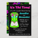 Search for tiki shower invitations Hibiscus