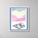 Search for seashells canvas prints Beach