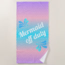 Search for mermaid beach towels Cute