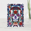 Search for sugar skull birthday cards Dia de los muertos