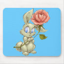 Search for cartoon rabbit mouse mats Adorable