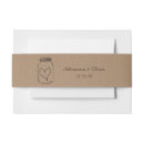 Search for kraft paper invitation belly bands Modern