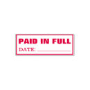 Search for invoice rubber stamps Paid bill