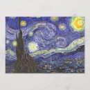 Search for vincent van gogh invitations Blue