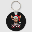 Search for sphynx cat key rings Santa