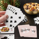 Search for mothers day playing cards Pink