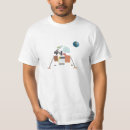 Search for landing module tshirts Moon