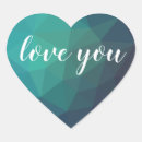 Search for blue crystal stickers Heart