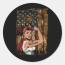 Search for strong girl stickers Black