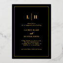 Search for gold foil engagement party invitations Classic