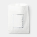 Search for wedding favour bags Simple