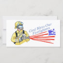 Search for fireman thank you cards Patriotic