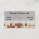 Search for freight forwarding business cards Cargo