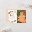Search for orange 1st birthday invitations Citrus