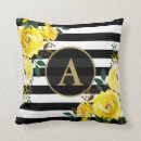 Search for black and gold stripes cushions Elegant