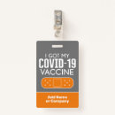 Search for vaccination id badges Hospital