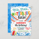 Search for water slide invitations Lets make a splash