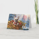Search for french bulldog christmas cards Puppies