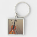 Search for musical instrument key rings Violin