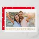 Search for shiny red on shiny cards Typography