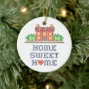 Search for cross stitch christmas tree decorations Heart